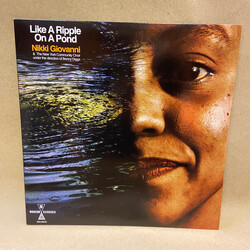 Nikki Giovanni Like A Reptile On A Pond (Opaque Blue Vinyl) Vinyl LP