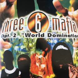 Three 6 Mafia Chpt. 2: "World Domination" Vinyl 2 LP