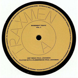 Traxmen Basement Traxx Vol. 2 Vinyl 12"