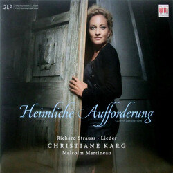 Richard Strauss / Christiane Karg / Malcolm Martineau Heimliche Aufforderung / Secret Invitation - Lieder Vinyl 2 LP