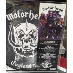 Motorhead England 1978 (Picture Disc) Vinyl LP