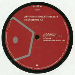 Jakob Seidensticker / Boronas & Snad Only Happiness Ep Vinyl 12"