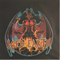 Iced Earth Pure Evil (Shaped Picture Disc) Vinyl 12"