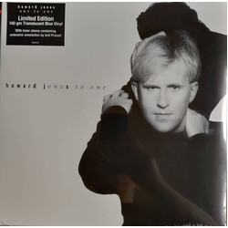 Howard Jones One To One (Limited Translucent Blue Vinyl) Vinyl LP