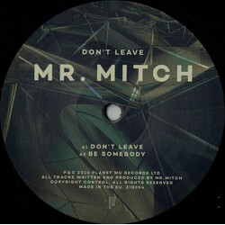 Mr. Mitch Dont Leave Vinyl LP