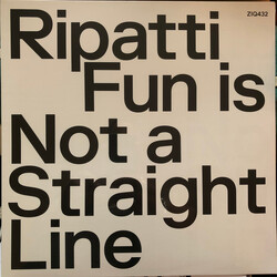 Sasu Ripatti Fun Is Not A Straight Line Vinyl LP