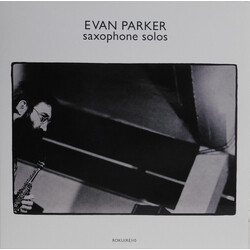 Evan Parker Saxophone Solos Vinyl LP