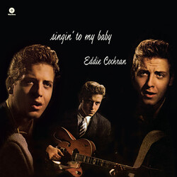 Eddie Cochran Singin To My Baby Vinyl LP