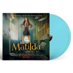 Tim Minchin Roald Dahl's Matilda The Musical Netflix soundtrack LIGHT BLUE VINYL 2 LP