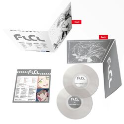 the pillows FLCL Original Soundtrack CLEAR VINYL 2 LP