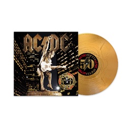 AC/DC Stiff Upper Lip 50th Anniversary GOLD VINYL LP