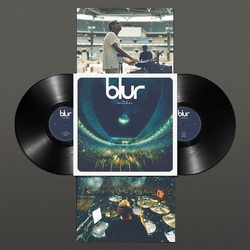 Blur Live At Wembley Stadium BLACK VINYL 2 LP