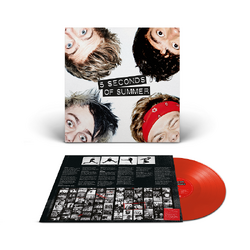 5 Seconds Of Summer 5SOS 5 Seconds Of Summer 10th Anniversary RED VINYL LP