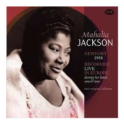 Mahalia Jackson Recorded Live In Europe (Hol) Vinyl  LP