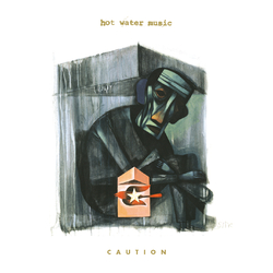 Hot Water Music Caution  LP Clear Colored Vinyl