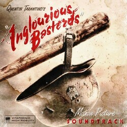 Ennio Morricone Quentin Tarantino'S Inglourious Basterds 2009 Soundtrack  LP Also Music From David Bowie Lalo Schifrin Charles Bernstein Dimitri Tiomk