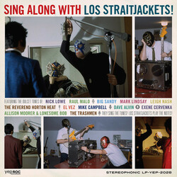 Los Straitjackets Sing Along With Los Straitjackets  LP+7'' Limited To 1500 Rsd Indie-Retail Exclusive