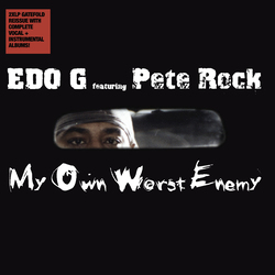 Edo G Featuring Pete Rock My Own Worst Enemy Deluxe Edition 2 LP Includes Instrumentals Album Limited Rsd Indie-Retail Exclusive