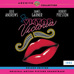 Henry Mancini And His Orchestra Victor Victoria Soundtrack 2 LP Blue And Pink Colored Vinyl Gatefold Import