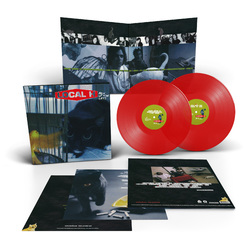 Local H Pack Up The Cats 2 LP 20Th Anniversary Transparent Red Colored Vinyl Limited To 1500