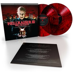 Randy Miller Hellraiser Iii: Hell On Earth Soundtrack 2 LP Red With Black Smoke Colored Vinyl