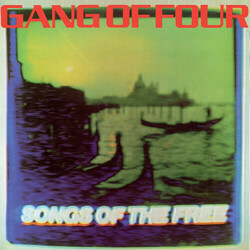 Gang Of Four Songs Of The Free  LP 180 Gram Blue/Purple/Yellow Splatter Vinyl Includes ''I Love A Man In A Uniform'' Limited To 2000 Rsd Indie-Retail 