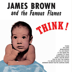 James Brown And The Famous Flames Think!  LP 180 Gram Download 2 Bonus Tracks