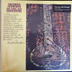 Ananda Shankar Ananda Shankar  LP 180 Gram Audiophile Vinyl Import