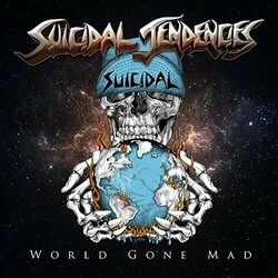Suicidal Tendencies World Gone Mad 2 LP Opaque Blue Colored Vinyl Limited