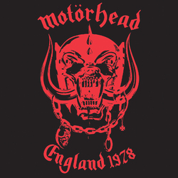 Motorhead England 1978  LP Red Vinyl Remastered Limited
