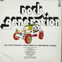 Soft Machine / The Mark Leeman Five / Davy Graham Rock Generation Vol. 8 - Soft Machine + Mark Leeman 52, Deep Feeling, T-Bones Vinyl LP USED