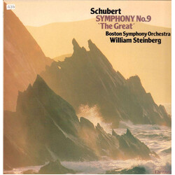 Franz Schubert / William Steinberg / Boston Symphony Orchestra Symphony No.9 in C. D.944 "The Great" Vinyl LP USED