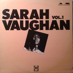 Sarah Vaughan Sarah Vaughan Vol. 1 Vinyl LP USED