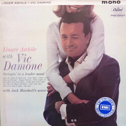 Vic Damone Linger Awhile Vinyl LP USED