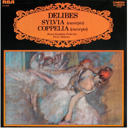 Léo Delibes / Boston Symphony Orchestra / Pierre Monteux Sylvia/Coppelia (Excerpts) Vinyl LP USED