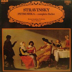 Igor Stravinsky / Boston Symphony Orchestra / Pierre Monteux Petrushka - Complete Ballet Vinyl LP USED