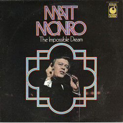 Matt Monro The Impossible Dream Vinyl LP USED