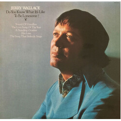 Jerry Wallace Do You Know What It's Like To Be Lonesome? Vinyl LP USED