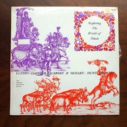 Joseph Haydn / Wolfgang Amadeus Mozart / Mozarteum Quartett Haydn: Emperor Quartet & Mozart: Hunt Quartet Vinyl LP USED