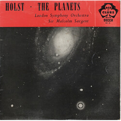 Gustav Holst / The London Symphony Orchestra / Sir Malcolm Sargent The Planets Vinyl LP USED