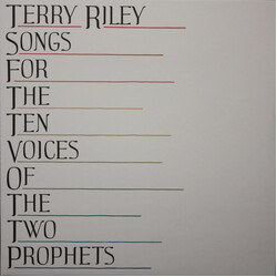 Terry Riley Songs For The Ten Voices Of The Two Prophets Vinyl LP USED