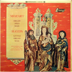 Wolfgang Amadeus Mozart / Joseph Haydn / Hans Haselböck / Hans Gillesberger Organ Solo Mass / Little Organ Mass Vinyl LP USED