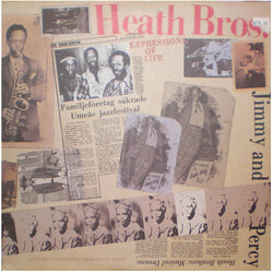 The Heath Brothers Expressions Of Life Vinyl LP USED