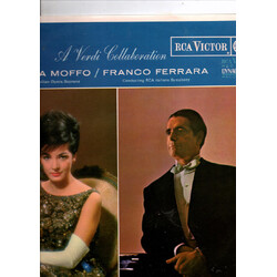 Anna Moffo / Giuseppe Verdi A Verdi Collaboration Vinyl LP USED