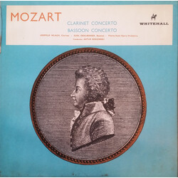 Wolfgang Amadeus Mozart Clarinet Concerto - Bassoon Concerto Vinyl LP USED