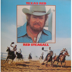 Red Steagall Texas Red Vinyl LP USED