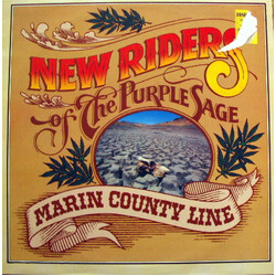 New Riders Of The Purple Sage Marin County Line Vinyl LP USED