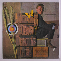 Jimmy Dean Dean's List Vinyl LP USED