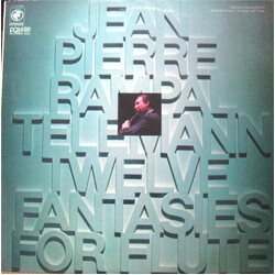 Jean-Pierre Rampal / Georg Philipp Telemann Twelve Fantasies For Flute Vinyl LP USED