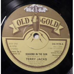 Terry Jacks Seasons In The Sun / If You Go Away Vinyl USED